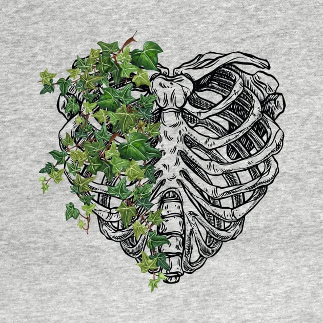 Ivy Heart Shape by erzebeth